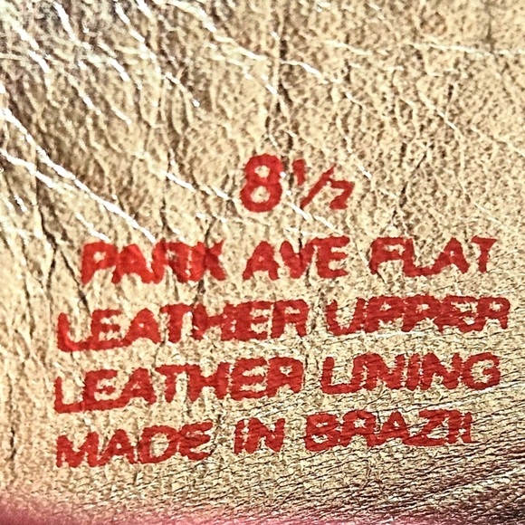 MARC JOSEPH Women's Leather Made In Brazil Park Ave Flat Loafer Size 8.5M - Picture 15 of 16